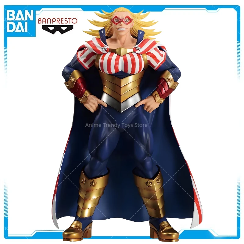 

In Stock BANDAI My Hero Academia Ichiban Kuji Kamen Captain America MASTERLISE Justice's Anime Action Figures Model TOYS WY