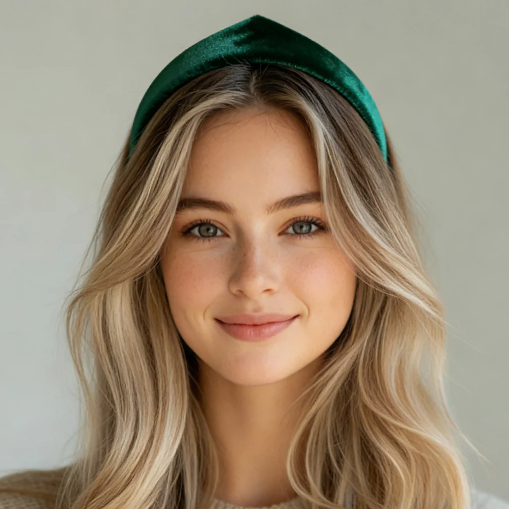 Samt Frauen Stirnband Glatte Europäische und Amerikanische Haarnadel Stirnband Haar Hoop Dame Kopfbedeckung