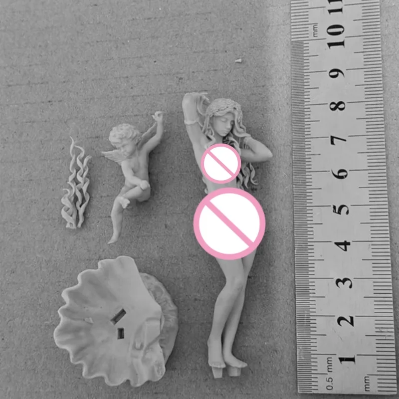 1/24 스케일 Holy Girl Nsfw 수지 피규어 모델 키트 도색되지 않은 조립되지 않은 장난감