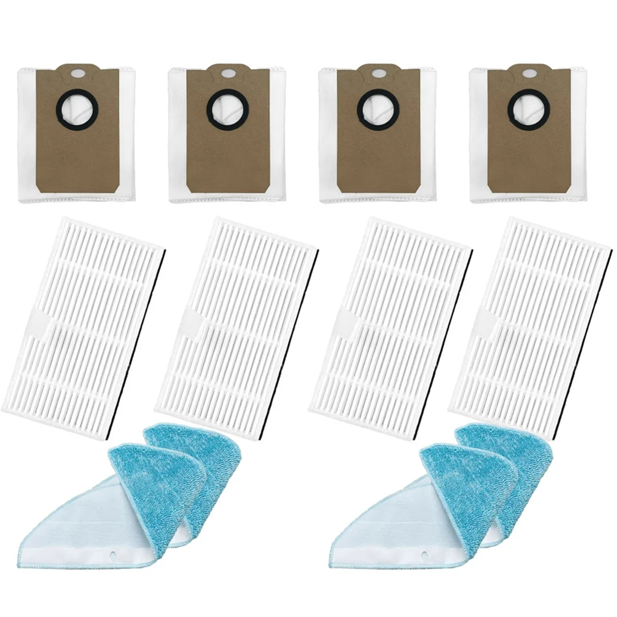 

A35T-For LIECTROUX G7 Vacuum Replacement Parts Accessories Hepa Filter Mop Cloth Dust Bag