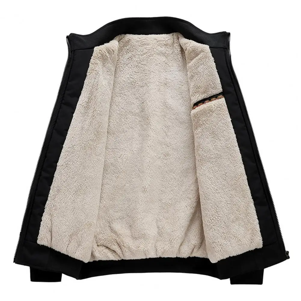 

2025 мужская толстая теплая куртка-бомбер, пальто, осень-зима, повседневная куртка на флисовой подкладке для мужчин, облегающая зимняя одежда, парки