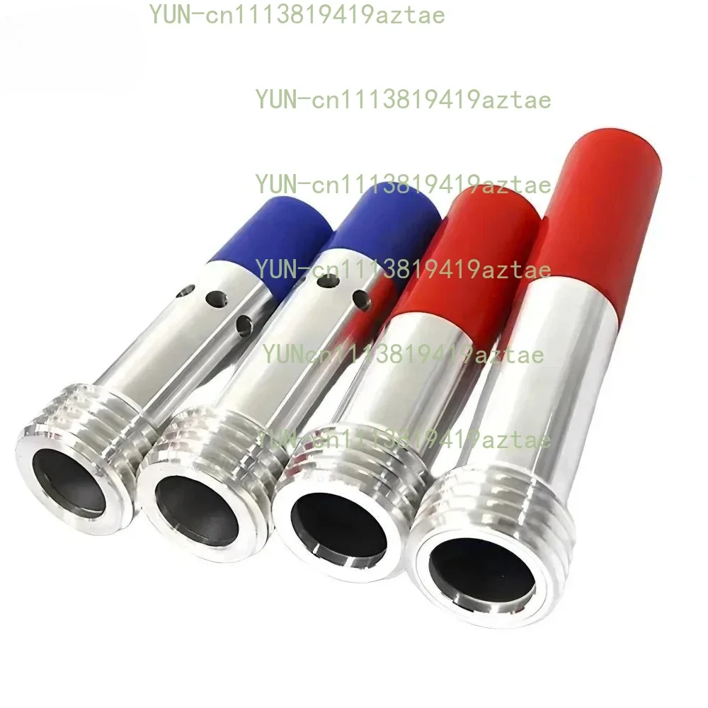 Coarse Thread Sandblasting Gun, Boron Carbide & Tungsten Steel Nozzle Single/Dual Air Inlet