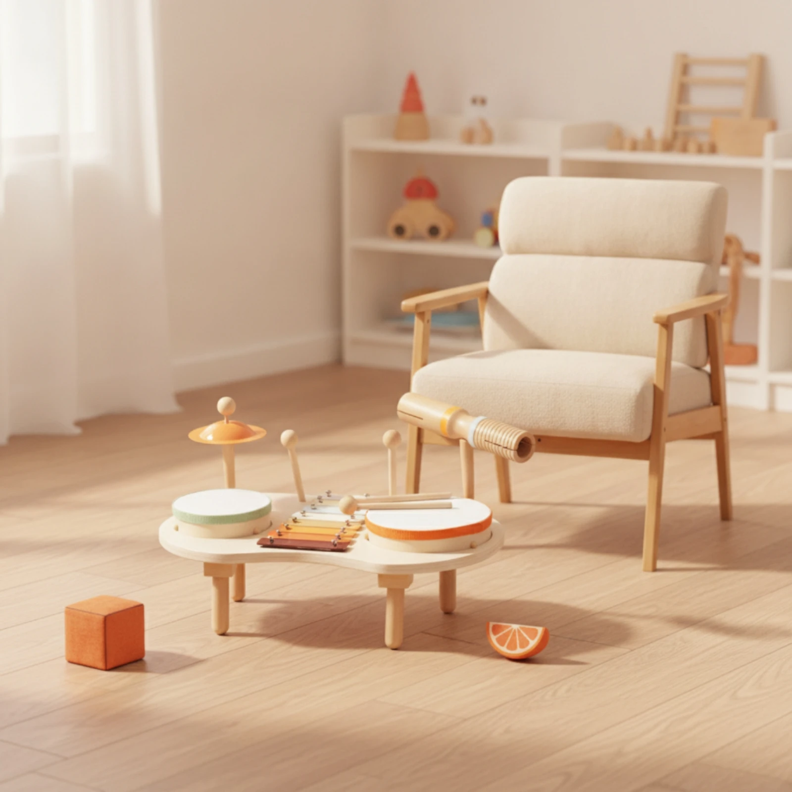 Music Table with Mallets Child - Musical Instrument For Toddlers 评论和价格