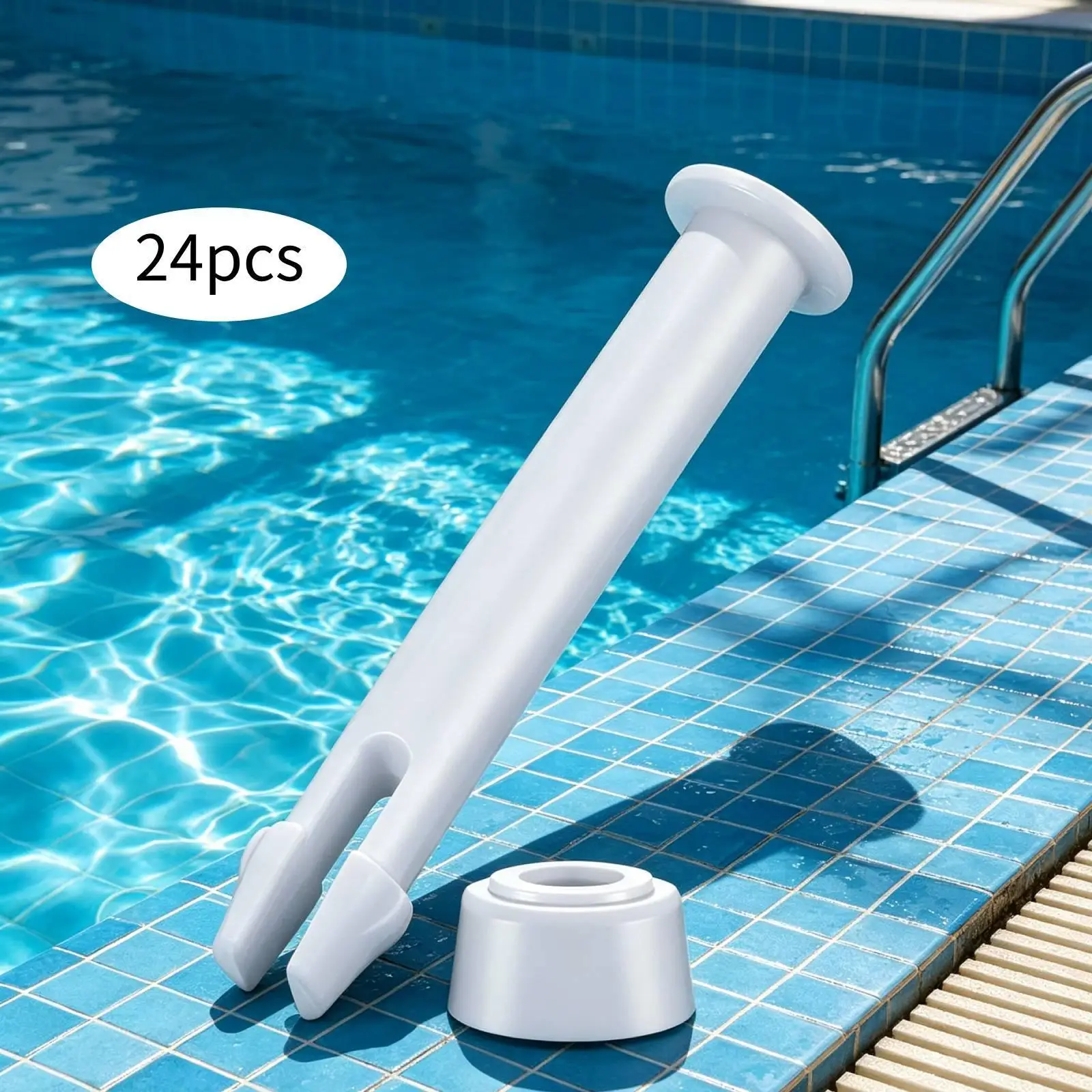 PVC Pool Connector Pins Replacement Frame Pool Accessories for Above Ground Rectangular Pools Leakproof Installation