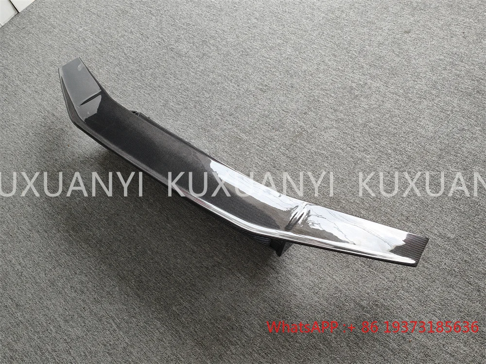 Real Carbon Fiber Rear Spoiler for Lamborghini Huracan LP610 LP580 Upgraded T-style Real Carbon Fiber Rear Spoiler Body Kit