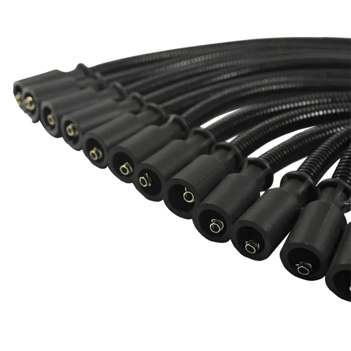 12PC Zündkerzenkabel Zündkabel für Benz C E Klasse E320 W210 W203 W211 W220 W251 C240 C320 C55 1121500118 1121500218