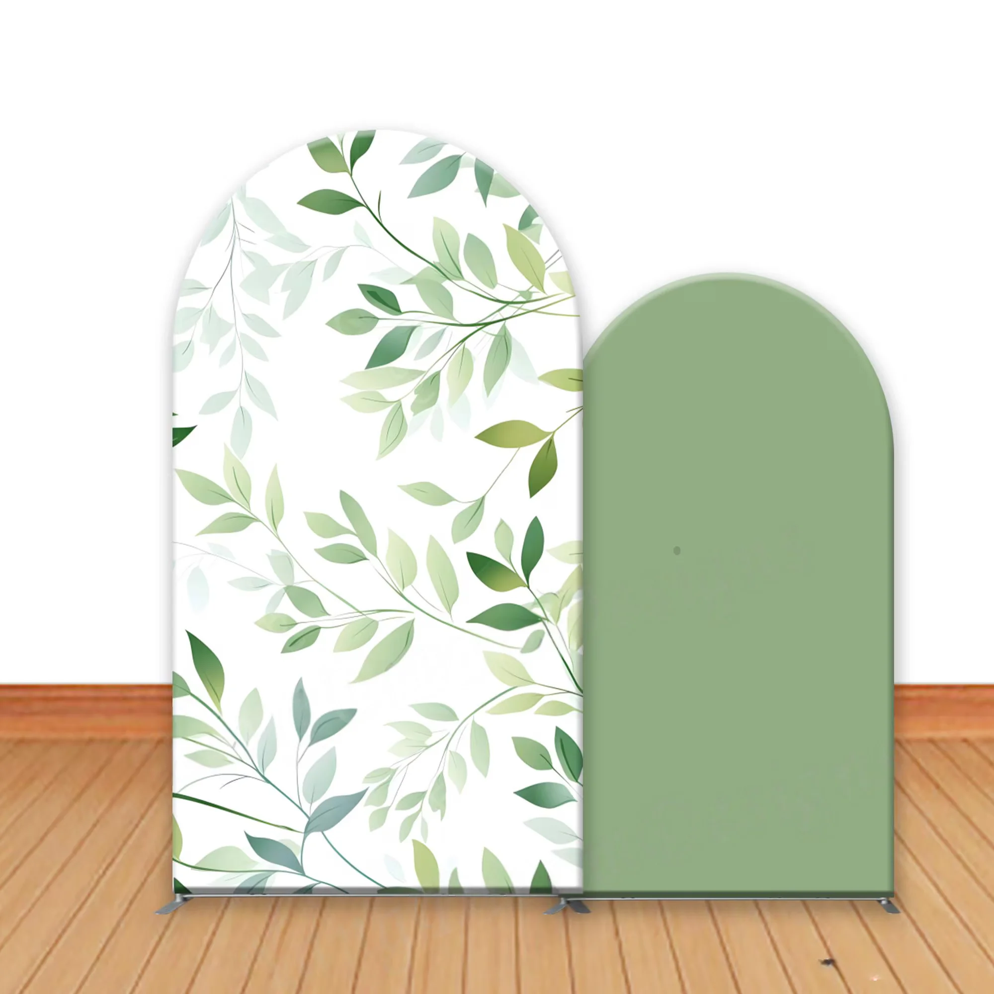 

Двусторонний фон Mehofond «Джунгли и сафари» с зелеными листьями для детского дня рождения и вечеринки в честь рождения ребенка, декор для арки Chiara