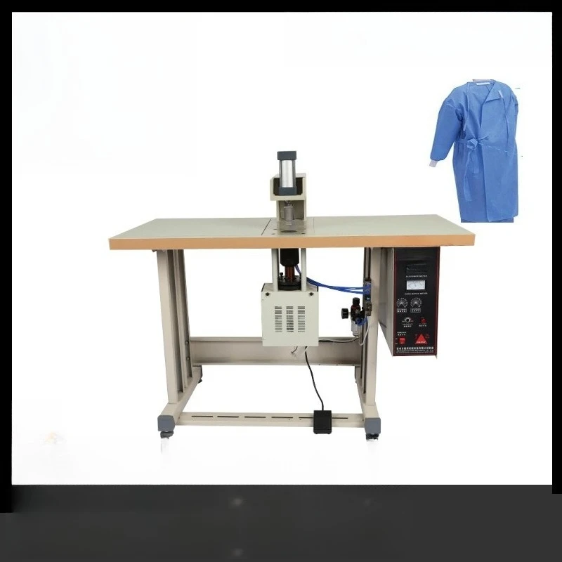 Non Woven Tote Bag Velcro Horse Ties Stitching Spot Welder