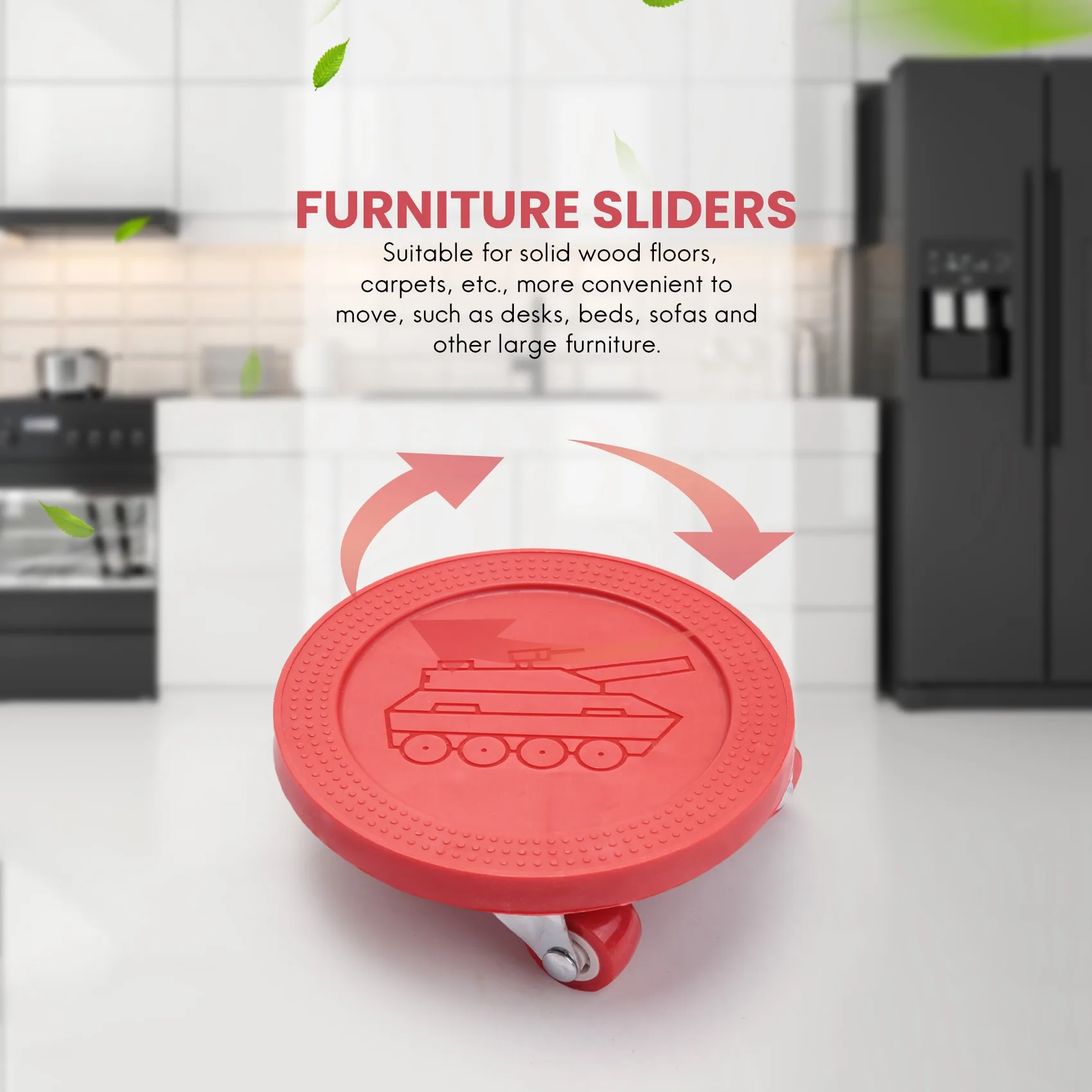 

【АКЦИЯ】Набор из 5 тележек для перемещения мебели с подъемным механизмом, 4-колесные тележки для мебели, колеса для тележек, для столов, диванов, холодильников