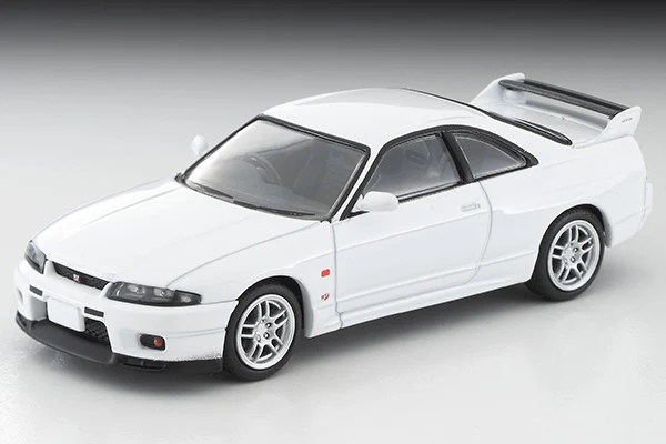 

Коллекция 2409, модель автомобиля Tomytec 1:64 TLV LV-N308c nissan GT-R V-spec N1 1995, белая, литой под давлением, украшение в подарок