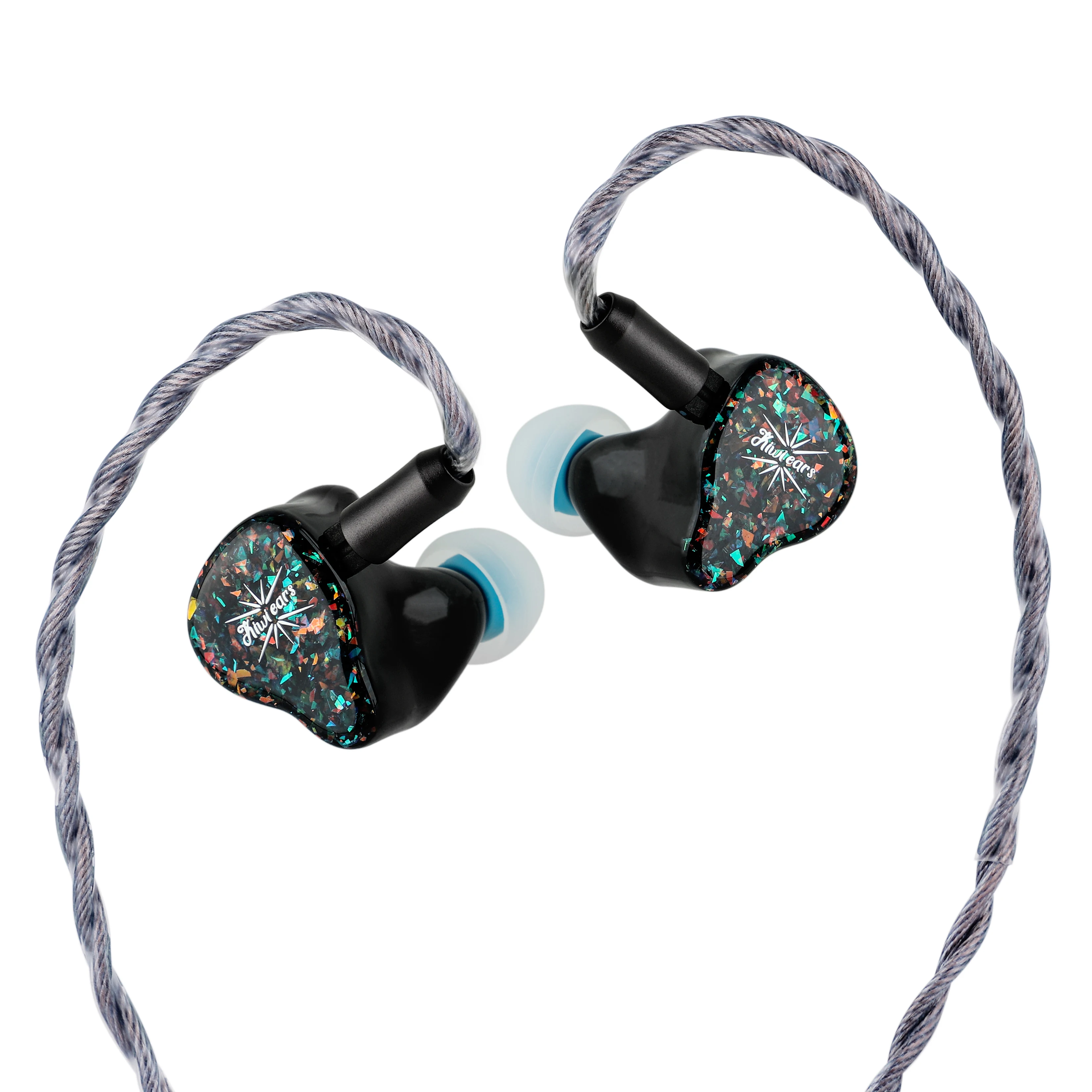 Linsoul Kiwi Ears Astral 1DD+6BA Hybrid IEM Earphone Professional Audiophile In-Ear Monitor Wired Earbuds
