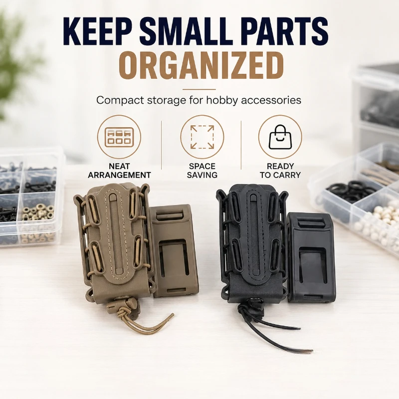 Portable Hobby Collectibles Holder Pouch Durable Composite Shell Easy Installation For Model Display Scenes