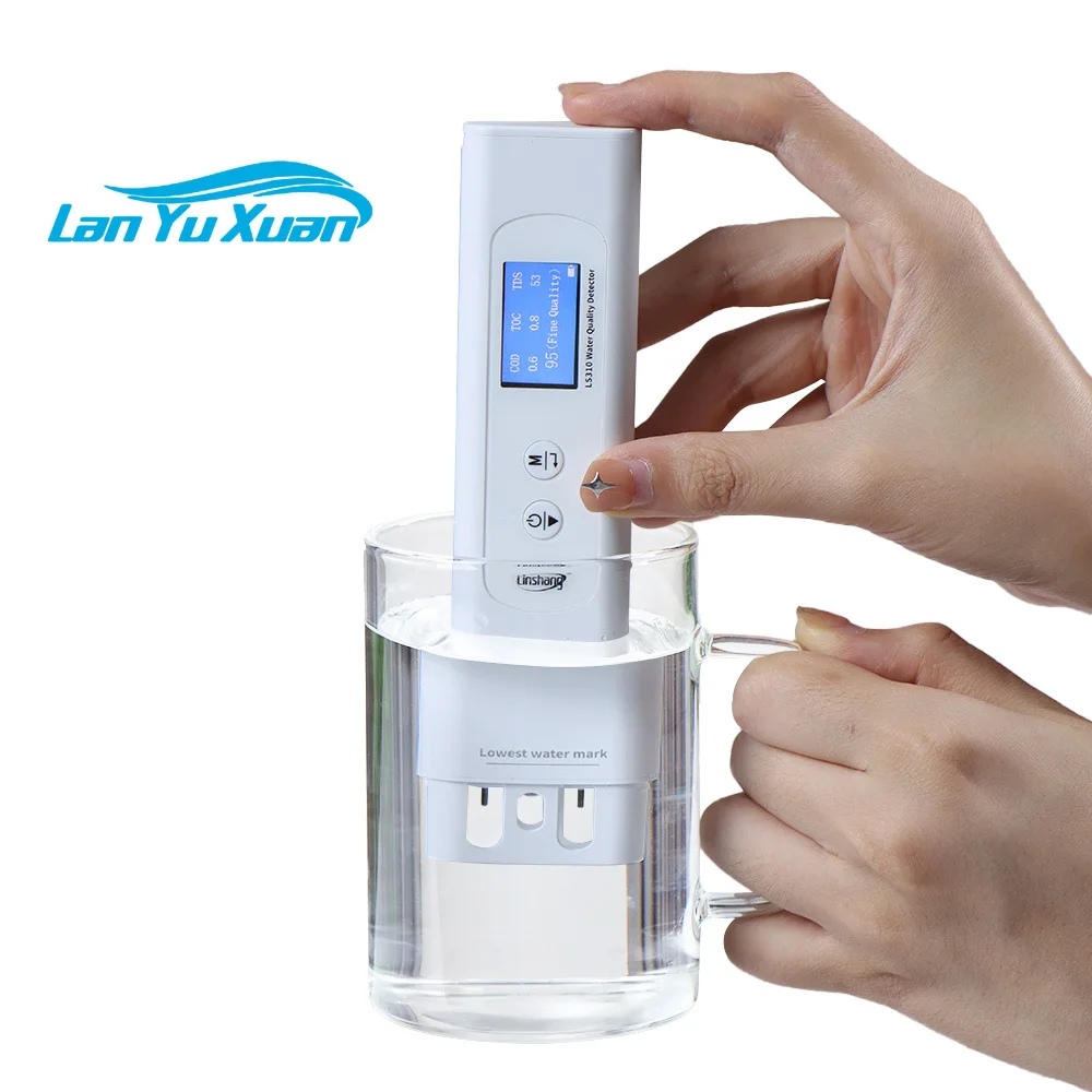 

RTS LS310 6 in 1 Drinking Water Quality Tester TDS/COD/TOC/EC Multifunction High Quality Precision Digital Water Quality Tester