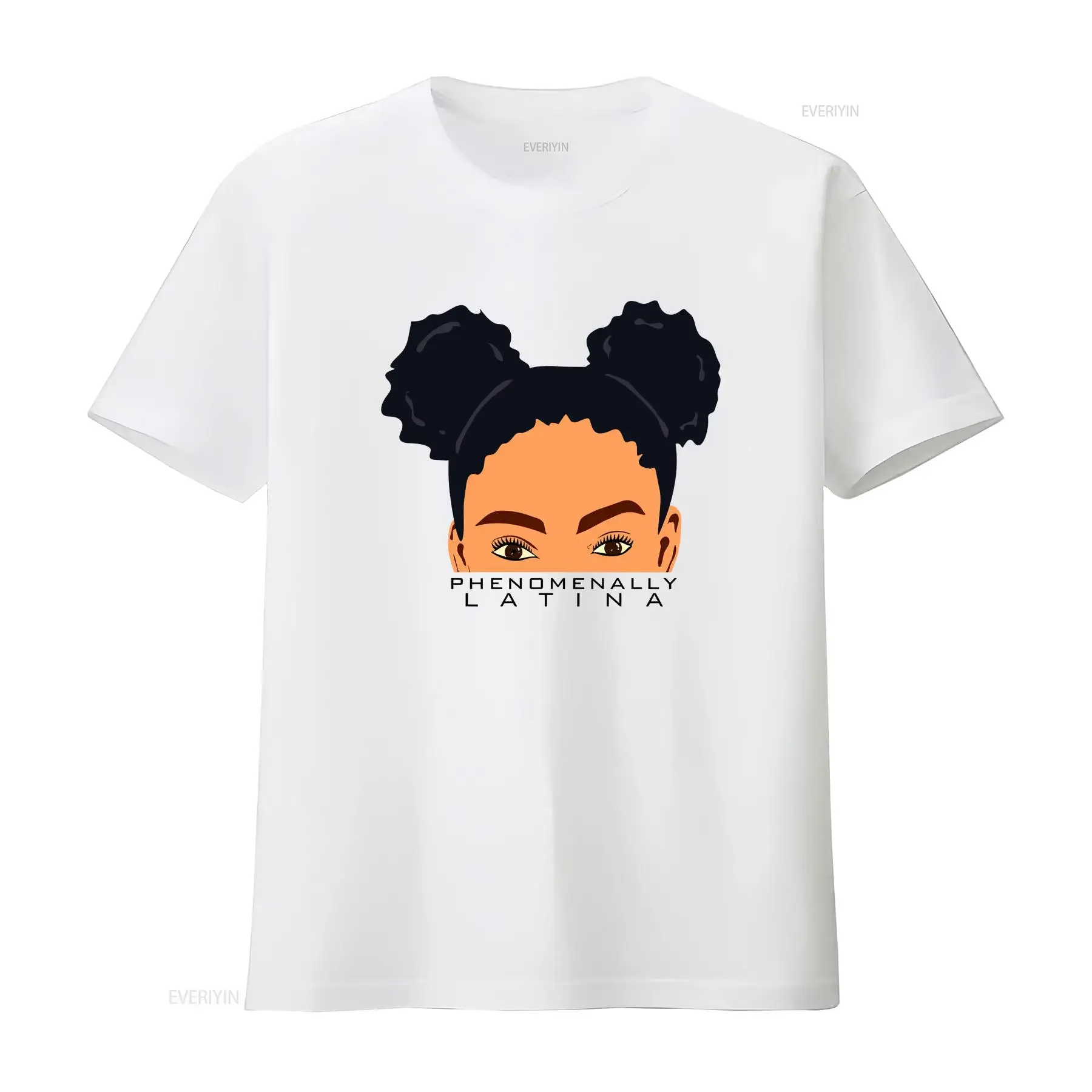 Phenomenally Latina T Shirt Educated Phenomenal Afro AF Cute Empowered vintage Washed Stretched Breathable Comfortable