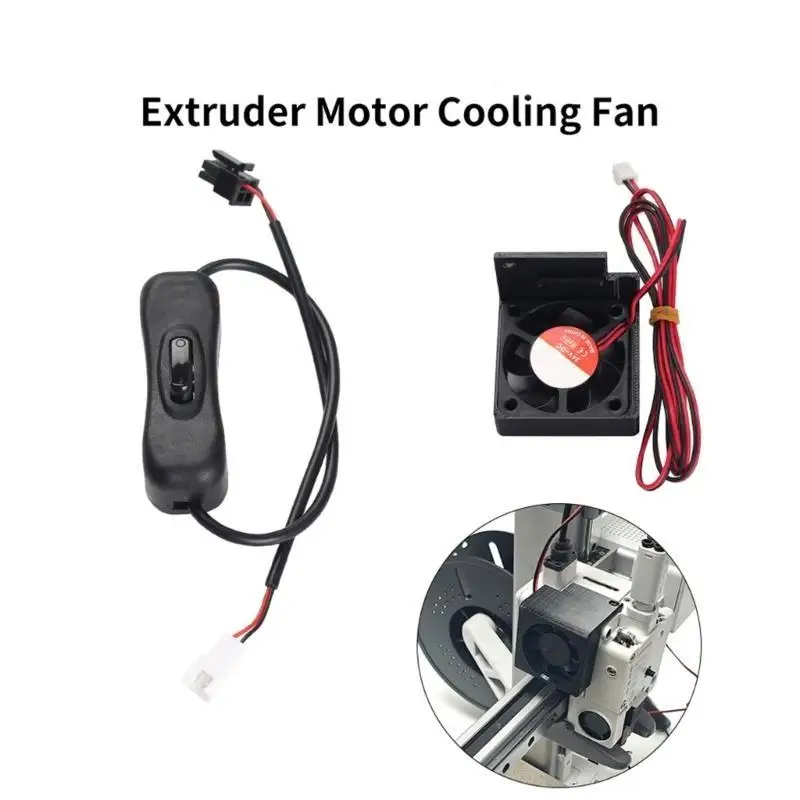 Y1UB Advanced Cooling Fan 4010 Fan For Lab Mini 3DPrinter Extruder Motor Easy Setting
