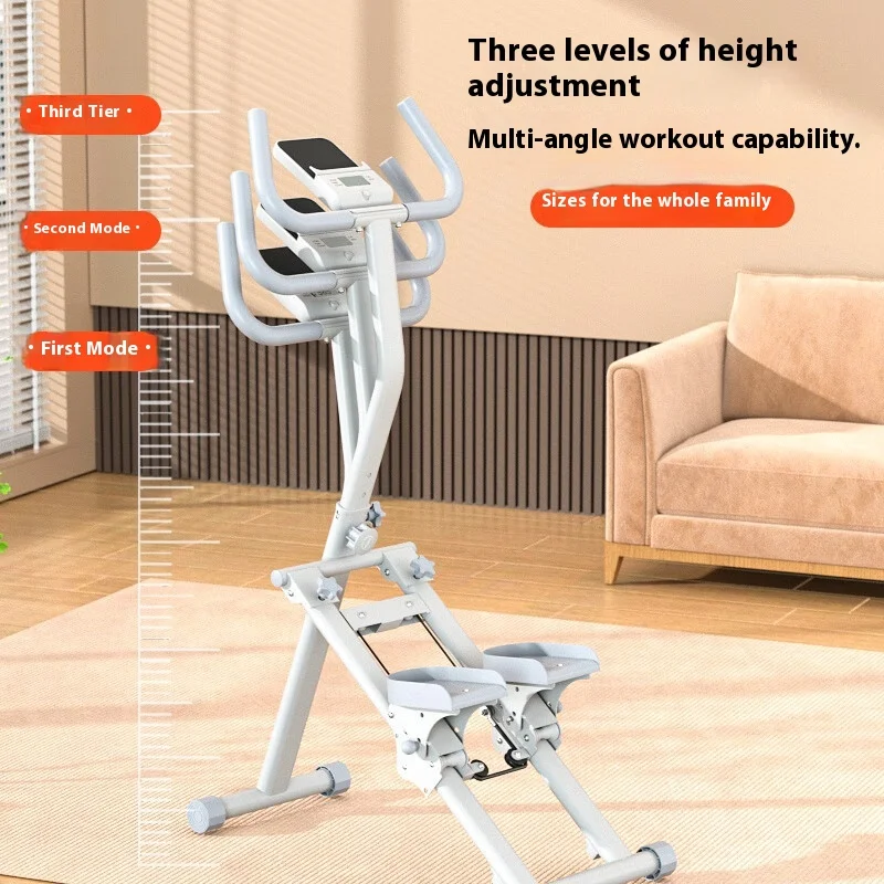 New New Home Use Foldable Steel Multi-Functional Mini Stair Climbing Machine Small Situ Treadmill Mountaineering Running Exerci