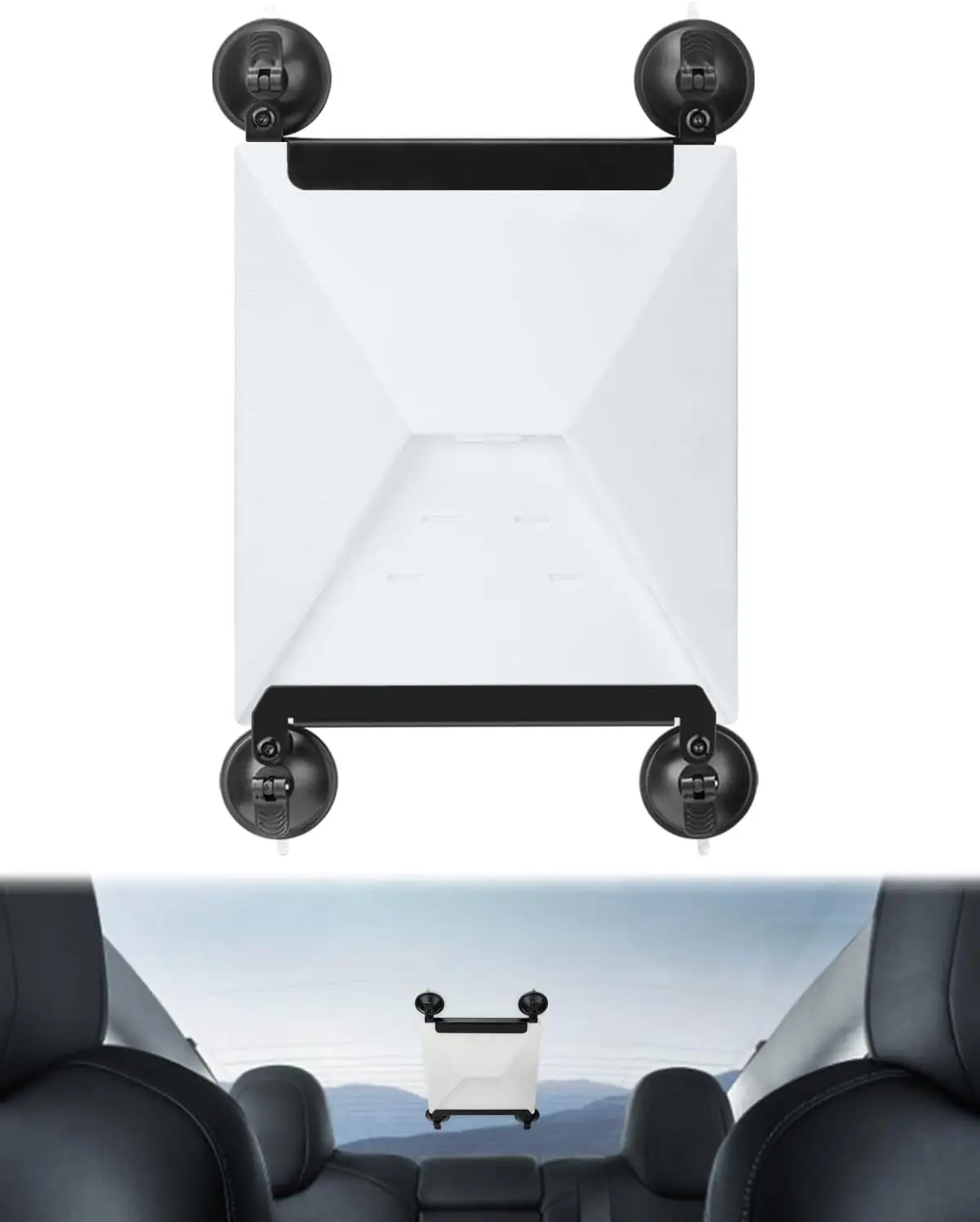 Metall Starlink Mini Schiebedach Saugnapf Montagesatz für Autofenster Starlink Mini Autohalterung Starkes Saugdesign – Detail 8