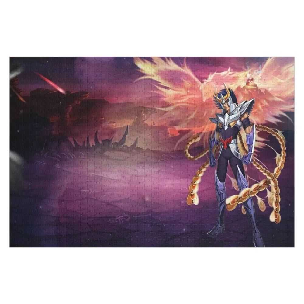 

Saint Seiya Knights of the Zodiac Ikki Phoenix Jigsaw Puzzle Personalized Child Gift Custom Wooden Name Personalized Puzzle