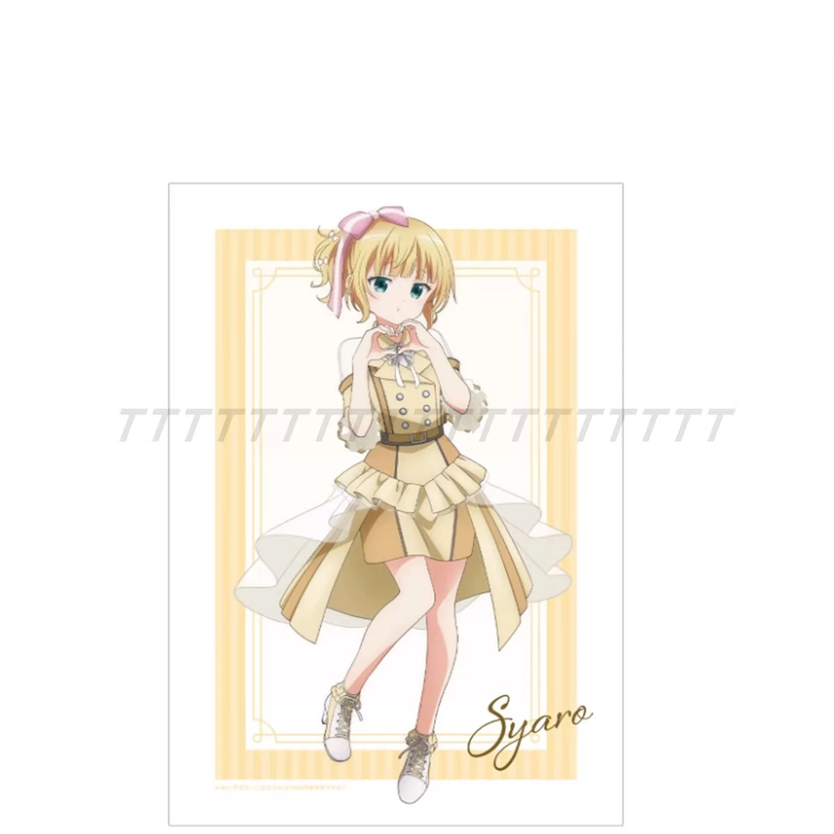Gra Kirima Sharo Hoto Kokoa Kafuu Chino Tedeza Rize Ujimatsu Chiya Akrylowy Stojak Lalka Figurka Anime Model Cosplay Zabawka Prezent