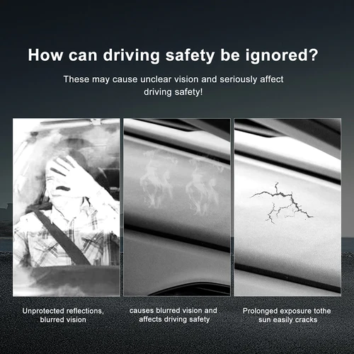 Imagen 2 del producto Cubierta del salpicadero del coche para Nissan Qashqai J10 J11 J12 2014-2020 Rogue evitar almohadilla de luz alfombras Anti-UV alfombrillas antideslizantes Accesorios