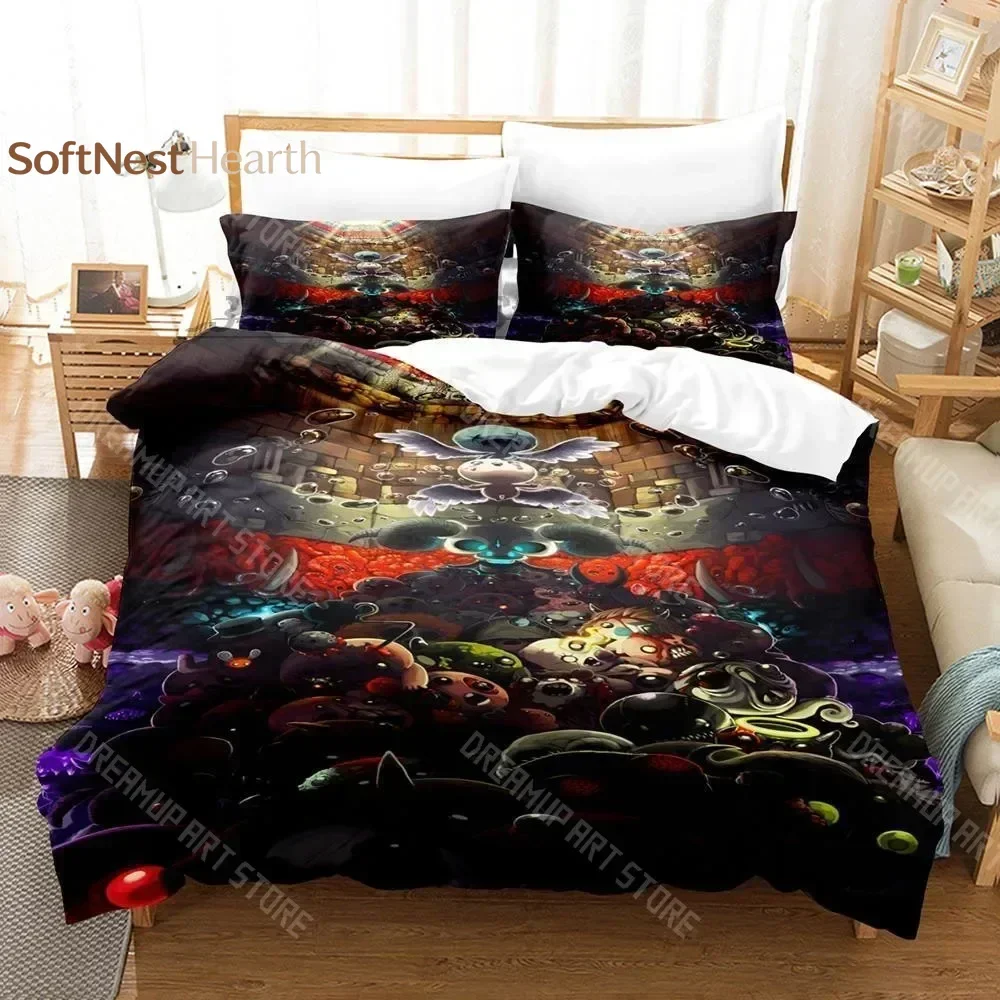 2026 3D Print The Binding Of Isaac Bedding Set Single Twin Full Queen King Size Bed Set Teenager Bedroom Sheet Set 3D Print Anim