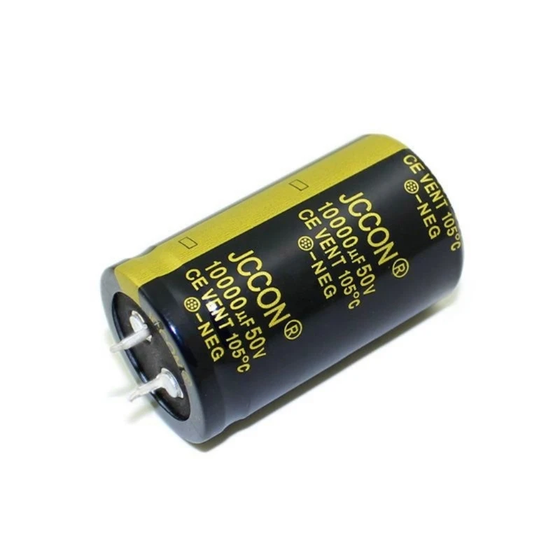 Aluminium Electrolytic Capacitor Cylindrical Capacitor 50V 10000uF for Amplifier Sound Equipment LED Light 30X50mm