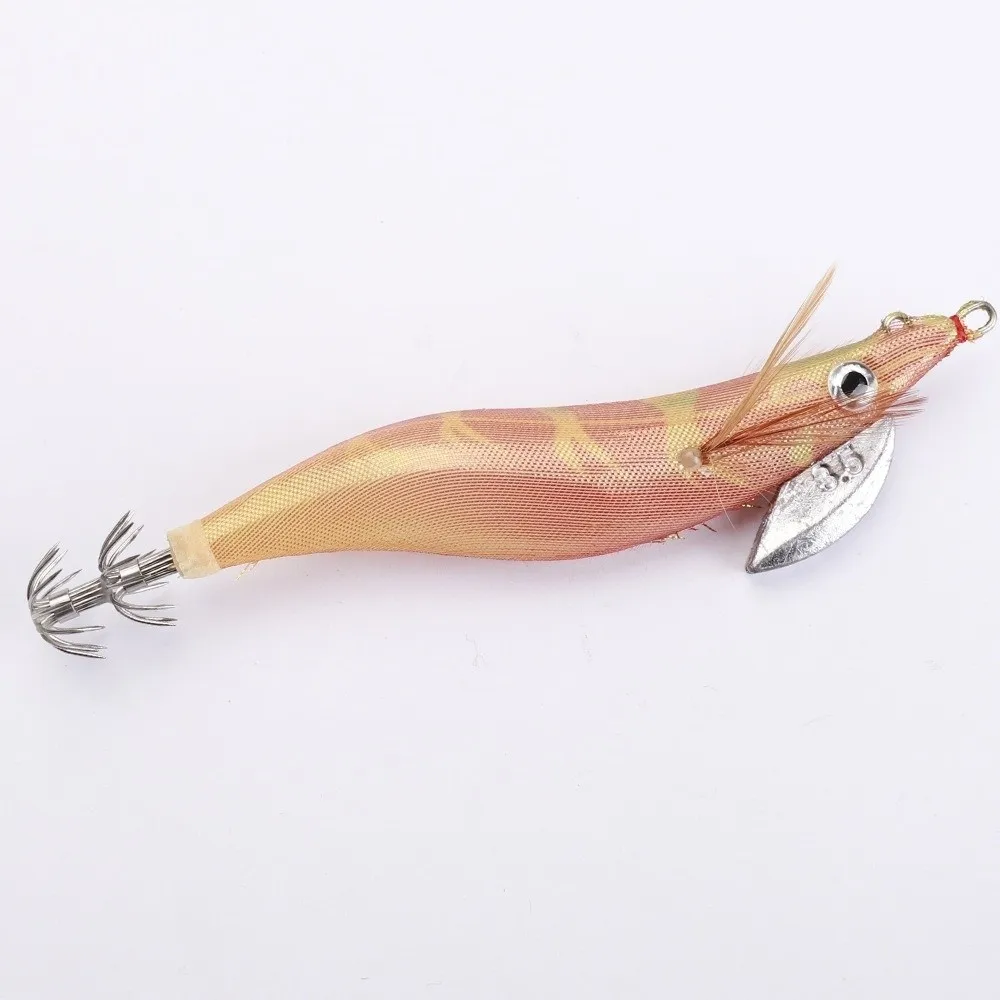 واقعية ملفوفة الصيد السحر 2.5 جرام 3.5 جرام 10 سنتيمتر 13 سنتيمتر الأخطبوط الروبيان الطعم الثابت الحبار تهزهز الصيد