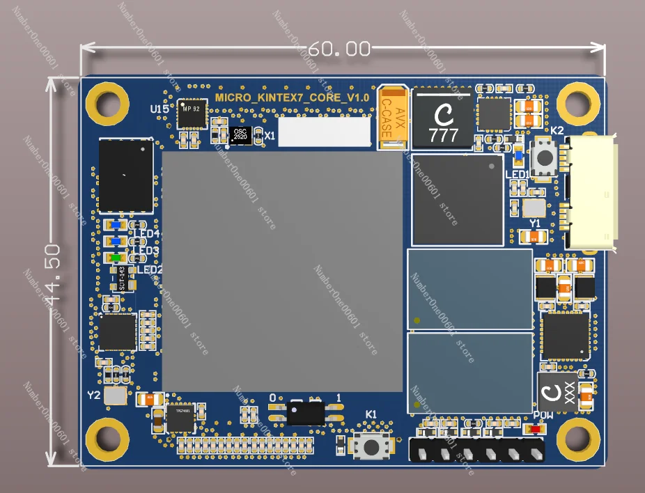 Core Board FPGA Image Processing Optical Communication for XC7K325T