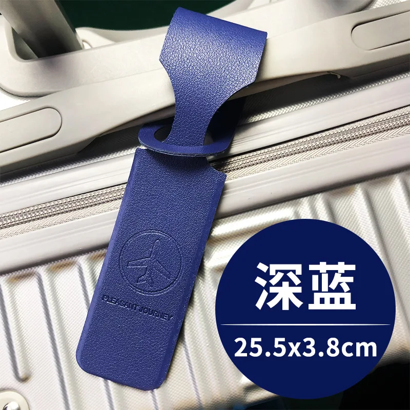 6-color اختياري بولي PU علامات الأمتعة الجلدية لطيف علامة الأمتعة حقيبة علامة معرف اسم التسمية الأمتعة الصعود حقيبة TagTravel اكسسوارات