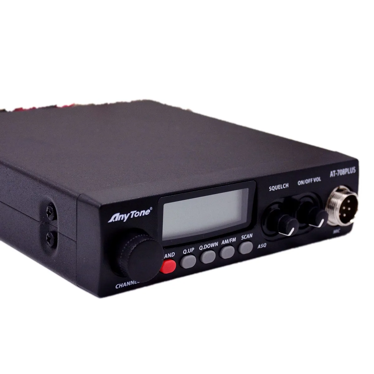 Anytone AT-708 Plus CB Radio City Band 24-29Mhz Vehicle Truck Base Station AM FM  Receiver Scan ASQ Intercom Mobile Transceiver