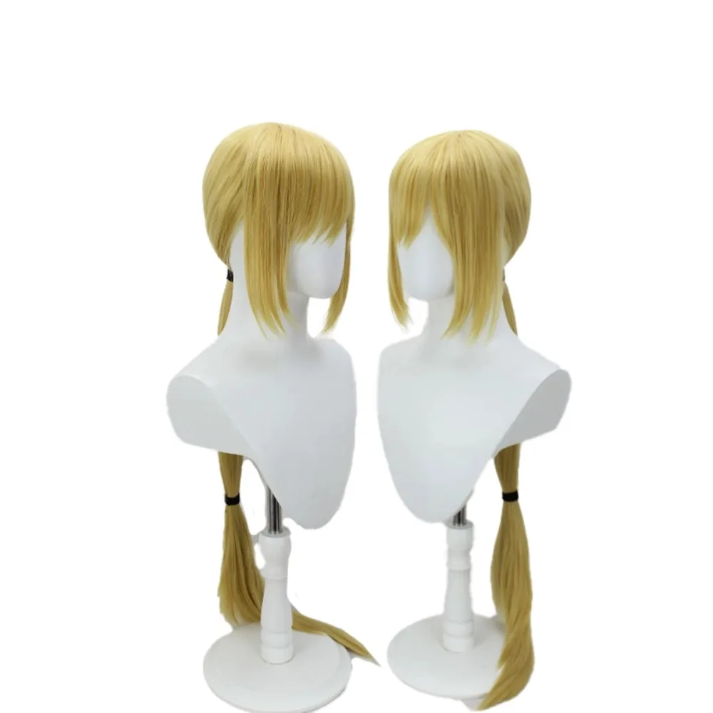 전투왕들의 왕 '97 테리 보가드 황금색 스파이크 긴 머리 합성 섬유 코스프레 가발