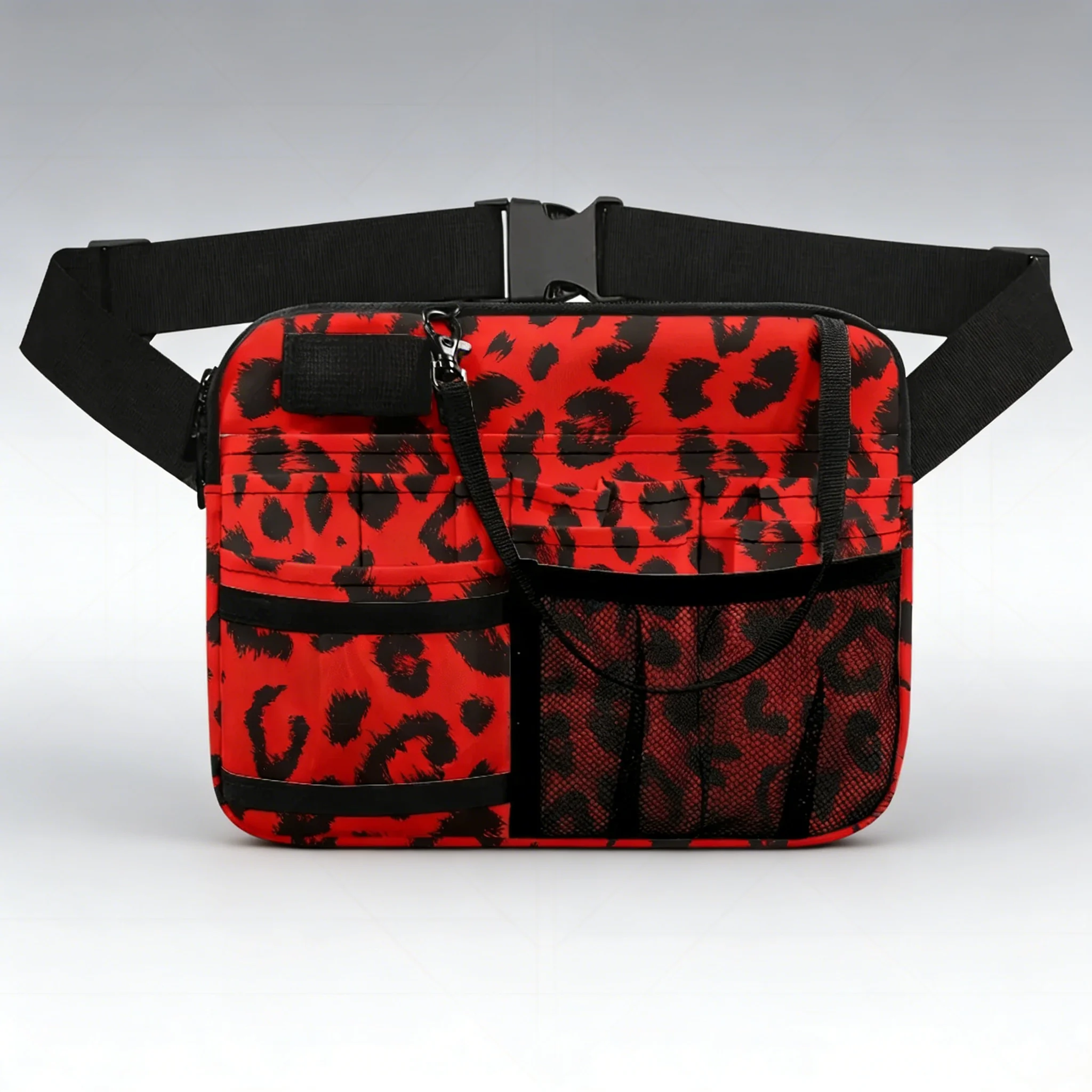 2026 Trending Panda Doctor Fanny Pack, Waterproof Multi-Compartment Belt, Durable Pouch for Nurses