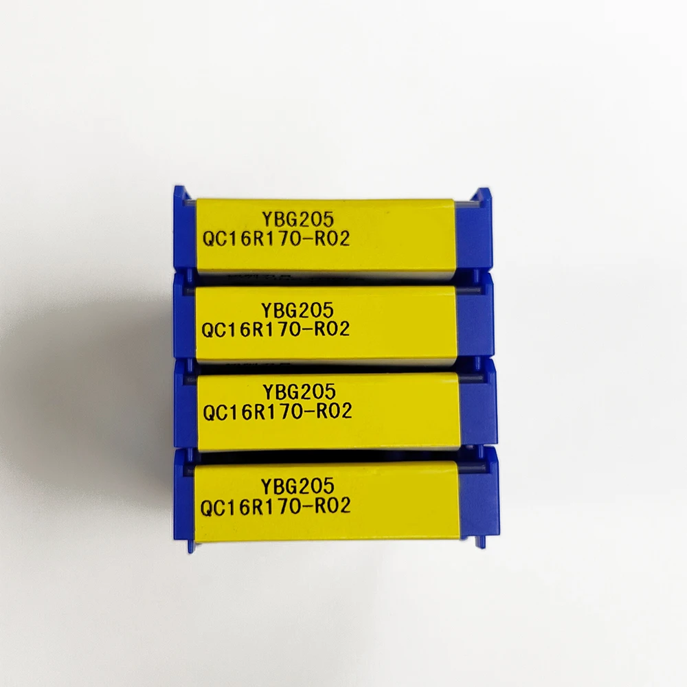 HUAZHICHUN QC16R170-R02 YBG205 초경 인서트 밀링 커터 도구