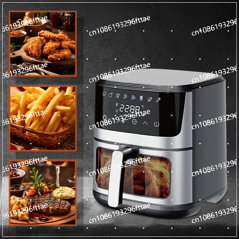 New Air Fryer Multifunctional Microwave Oven Household Large Capacity 10L Electric Oven Fully Automatic Smart