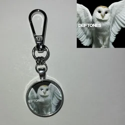 deftones “diamond eyes” pendant keychain album cover themed Handmade