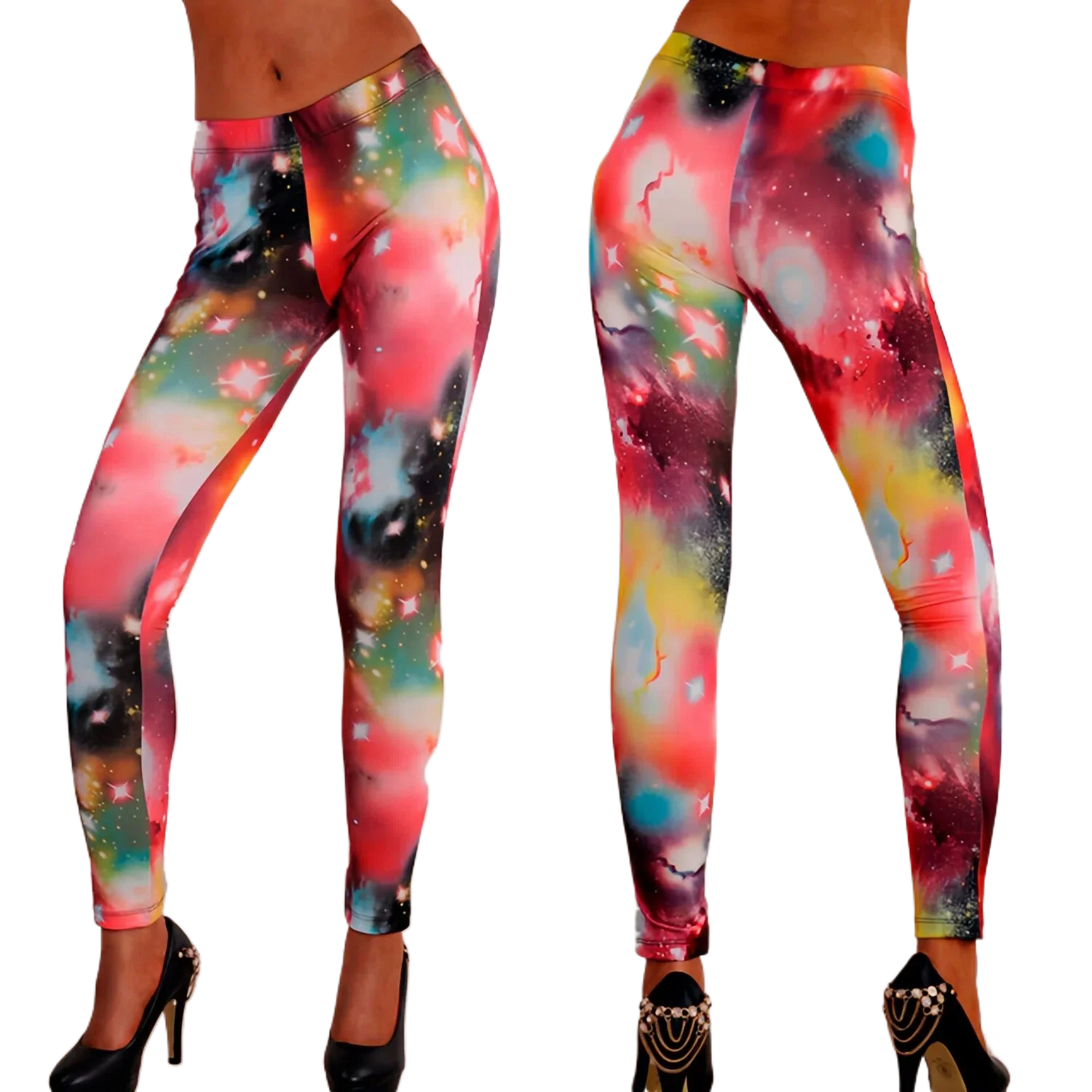 

Printed Leggings for Women Pattern Graphic Colorful Cute Crazy High Waisted Workout Gym Running Exercise Yoga Pants