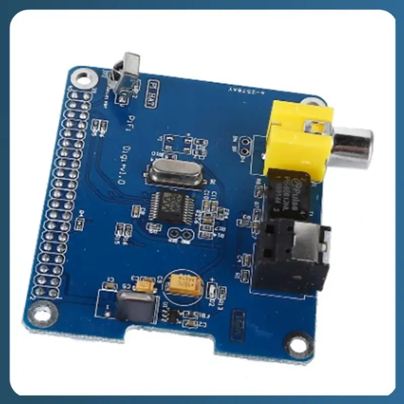 Y22A-HIFI Digi + Scheda audio digitale Scheda audio digitale I2S SPDIF Fibra ottica RCA per Raspberry Pi 3 /2 B+