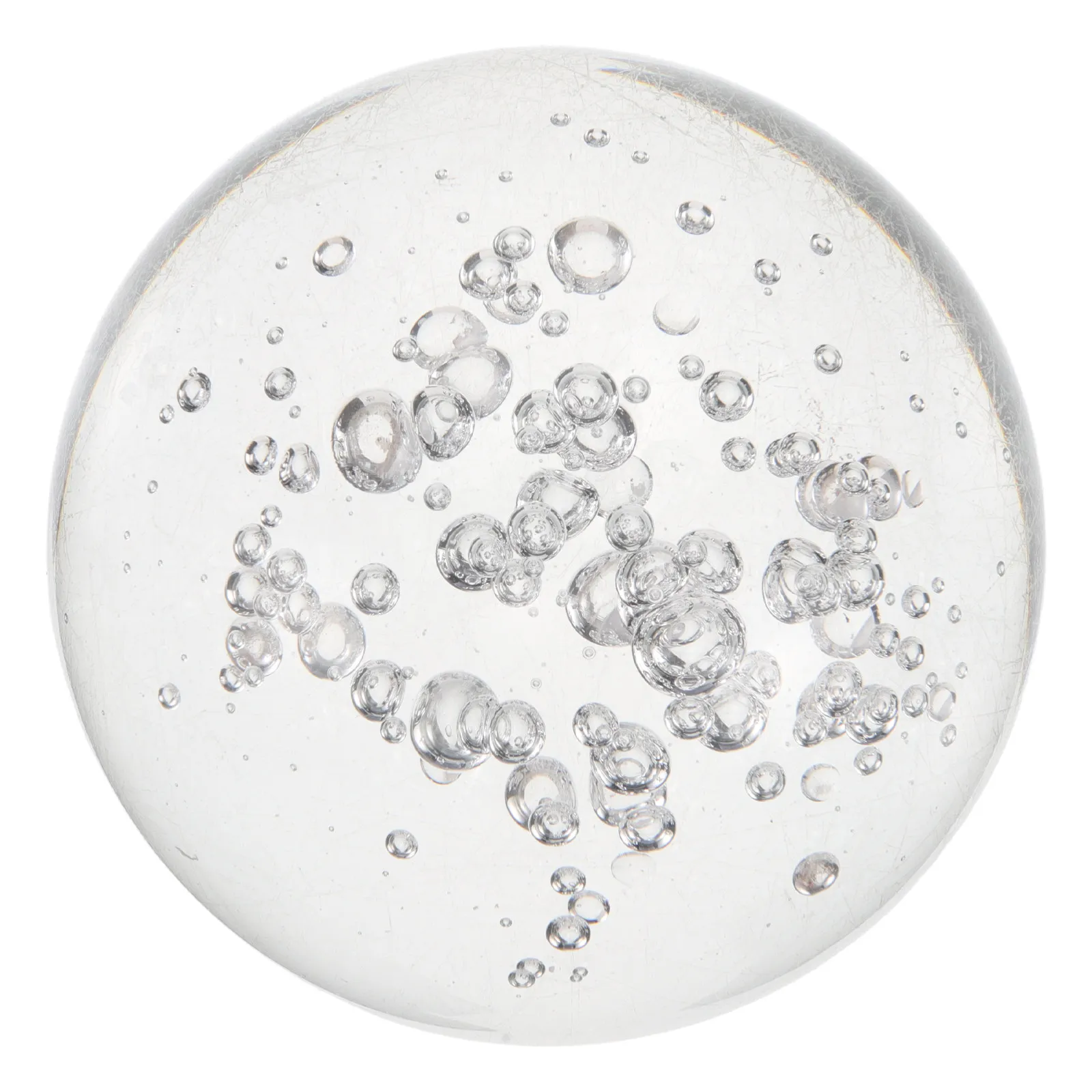 Half Crystal Ball Bubble Crystal Ball Paperweight 100Mm Glass Globe Sphere Lens Decorative Sphere Desktop Globe Fengshui