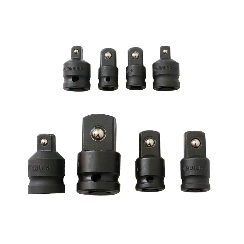 8 Pcs Pneumatic Impact Socket Adapter Set Vehicle Repair Tools