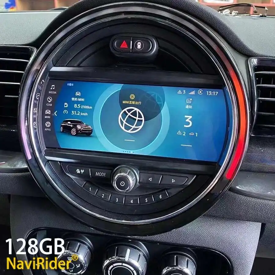 128GB Android 13 Touch Screen Car Video Player Multimedia GPS For BMW MINI F54 CLUBMAN 2016 2017 Carplay Radio Stereo Head Unit