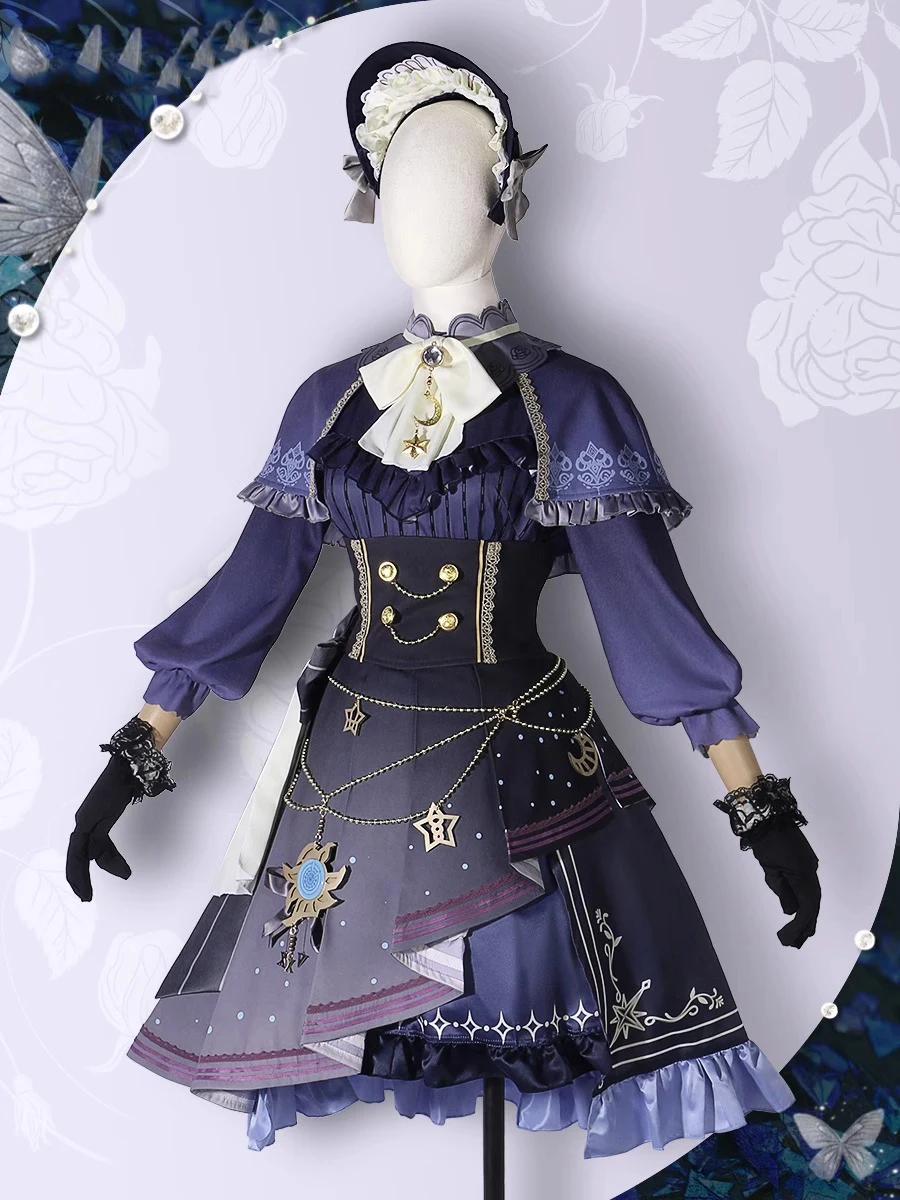 Game PJSK Shinonome Ena Cosplay Costume Cute Lolita Dress Party Suit Maid Clothing Halloween Uniforms Custom Made