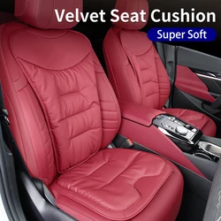 Luxury Car Seat Cover Cushion For Porsche Cayenne Macan PU Leather Auto Seat Back Cushion Super Soft Car Seat Cover Accessories