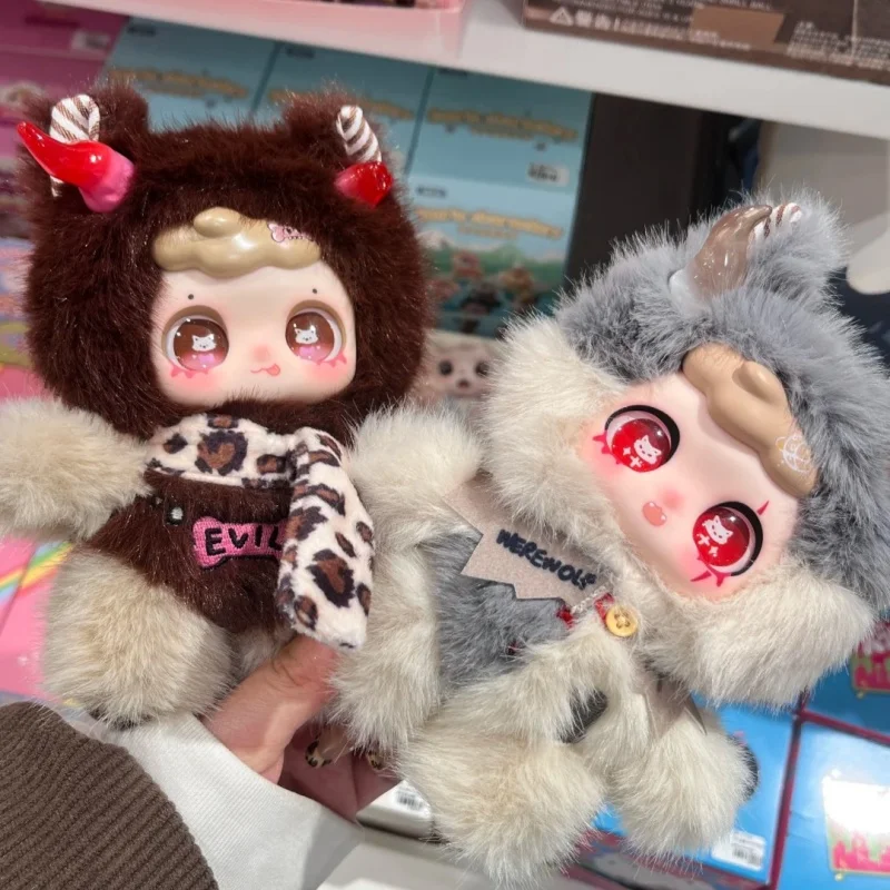 

New Feeco Lost Spell Series Cute Plush Blind Box Figure Fluffy Stuffed Doll Collectible Desktop Ornament Toy Gift For Anime Fans