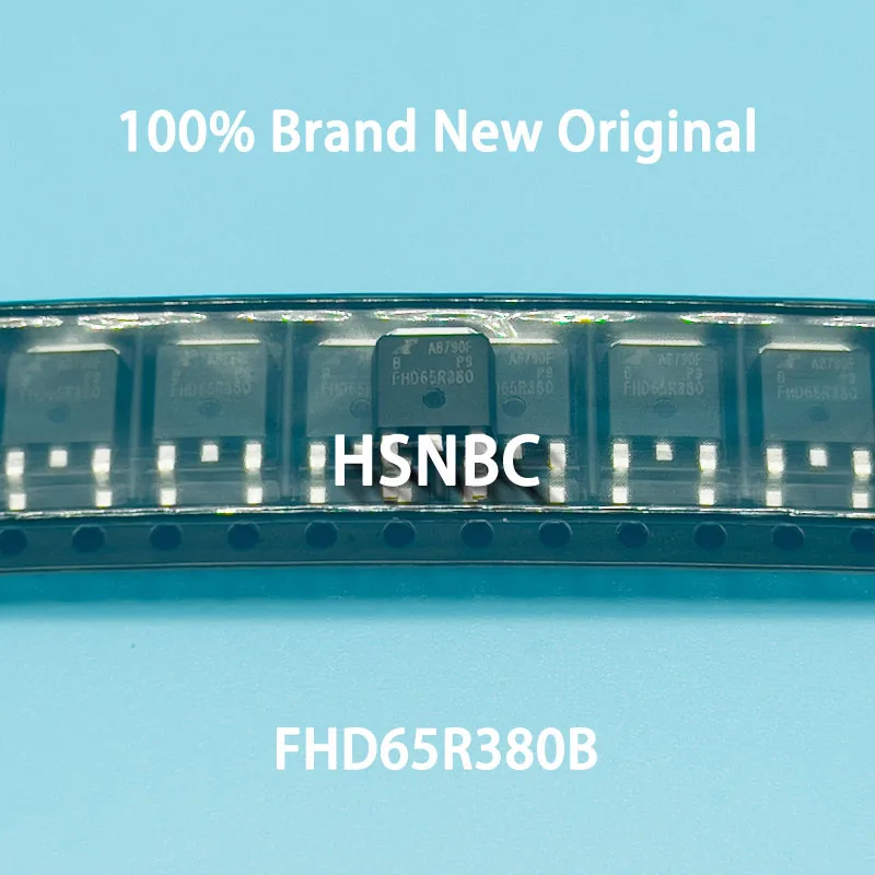 

10Pcs/Lot FHD65R380 65R380 FHD65R380B TO-252 650V 11A MOSFET Power Transistor 100% New Original