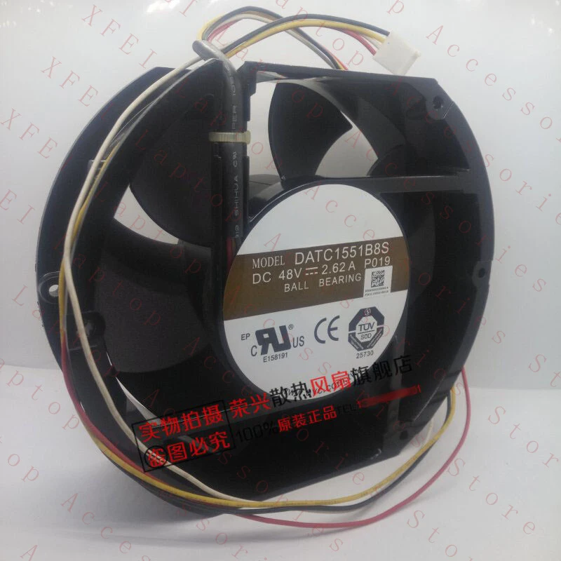 D  FOR AVC DATC1551B8S 17251 48V 2.62A 17CM metal frame high temperature cooling fan