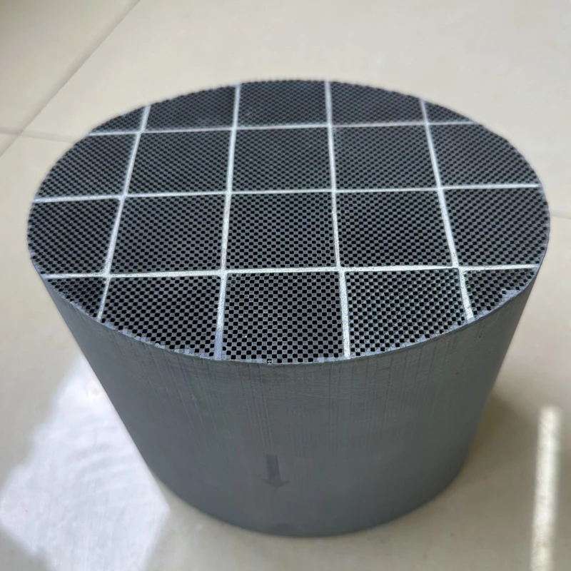 Fap 182x142x140mm New Silicon Carbide sic dpf filter remove black smoke filter for exhaust system dpf