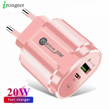 2 port USB şarj hızlı şarj 3.0 PD 20W tipi C telefon şarj hızlı şarj adaptörü iPhone 13 12Pro Huawei Xiaomi Samsung