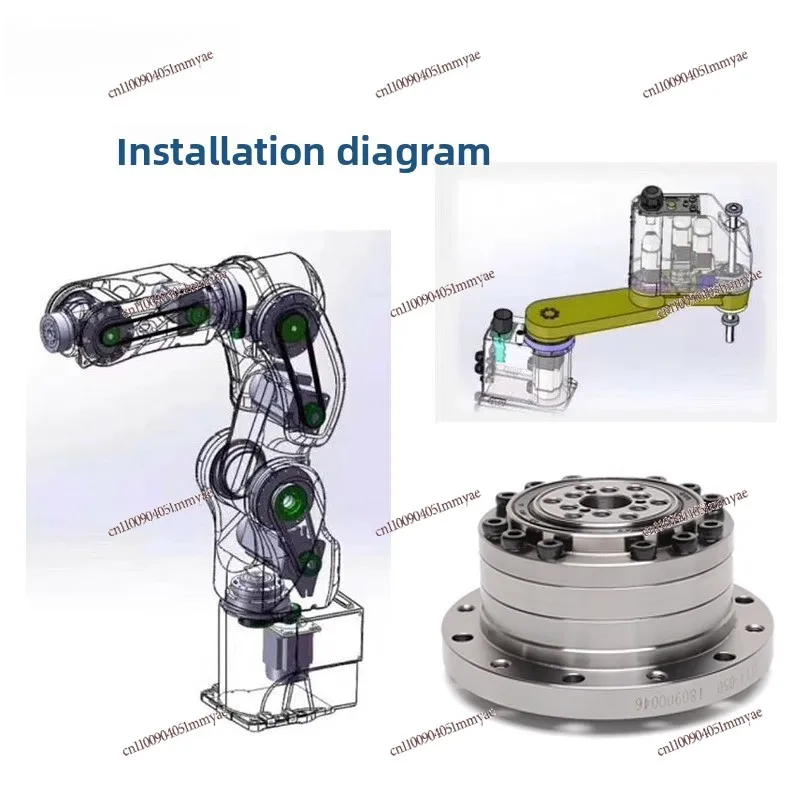 المخفض التوافقي CF14/17/20/25/32 مخرج قرص التحكم الدقيق المؤازر #5