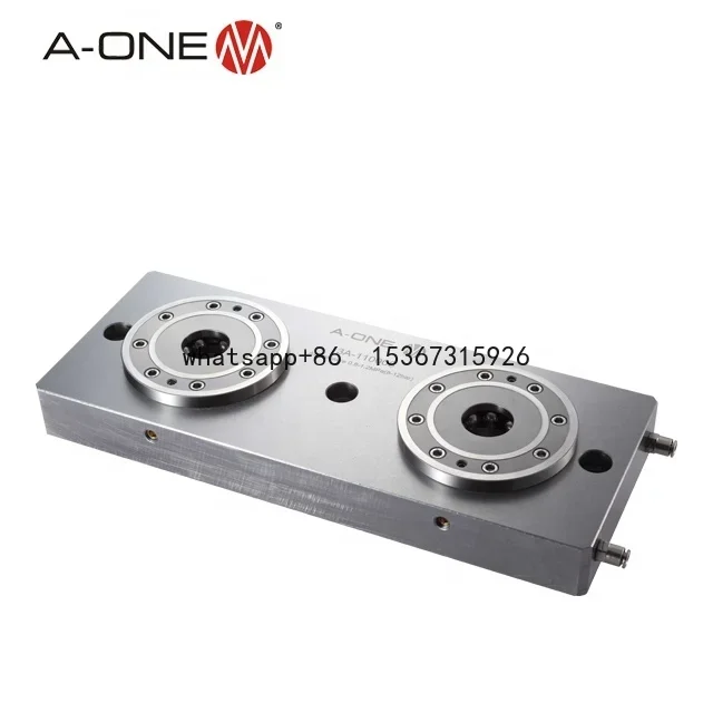 

AMF 2 positions zero point system chuck for CNC machining clamping chuck with plate 3A-110006