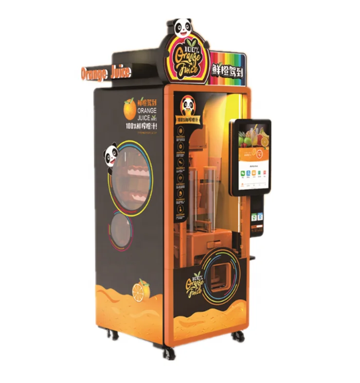 Commercial Orange Juice Vending Machine Automatic With LED